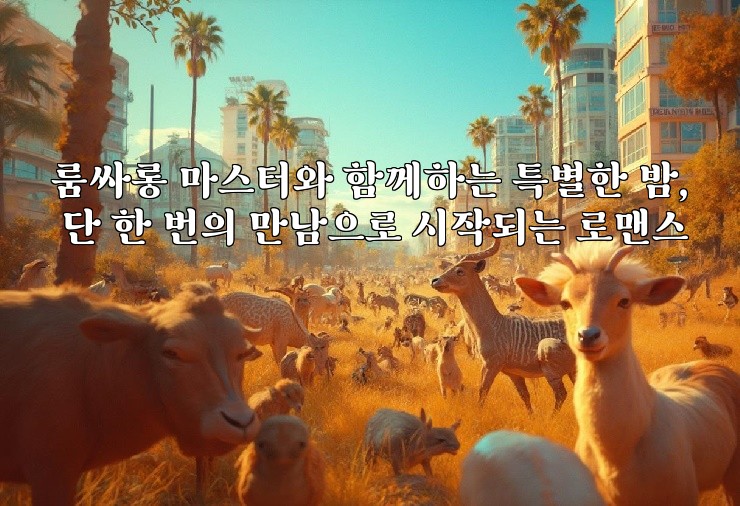룸싸롱 마스터와 함께하는 특별한 밤, 단 한 번의 만남으로 시작되는 로맨스