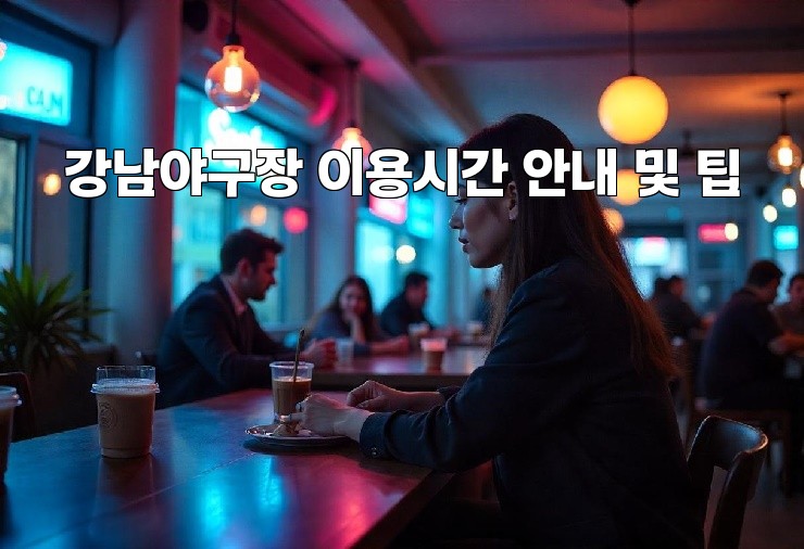 강남야구장 이용시간 안내 및 팁